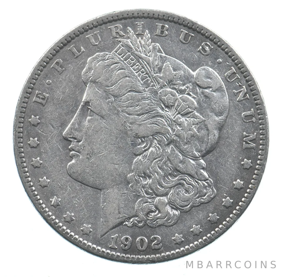 Early - 1902 Morgan Silver Dollar - 90% US Coin *853