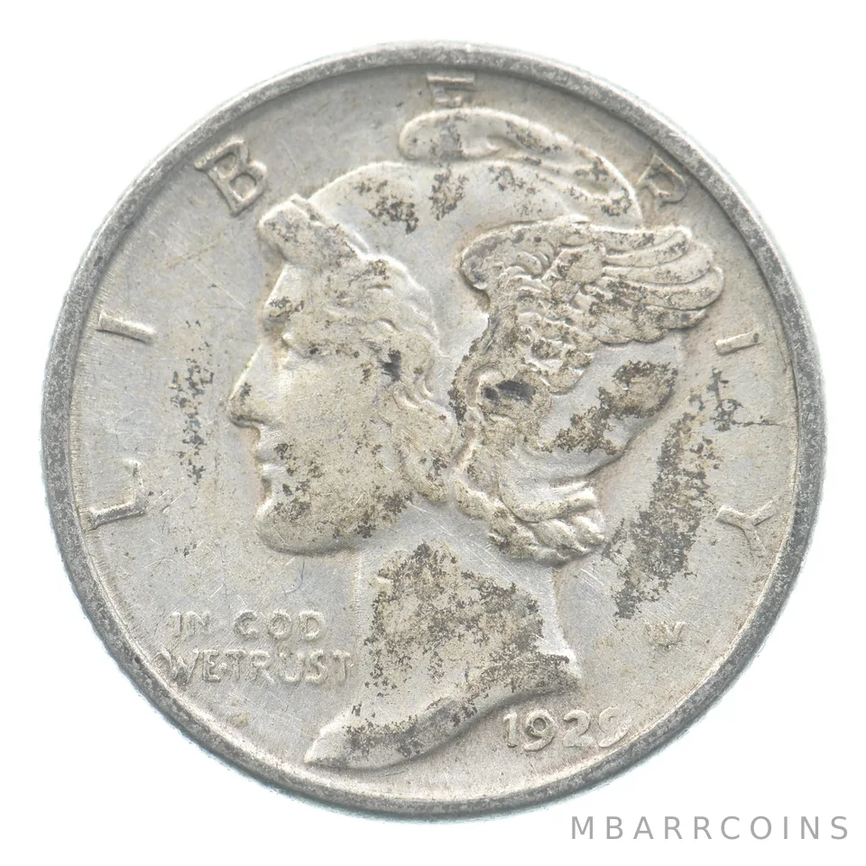 1920-D Mercury Dime *9667