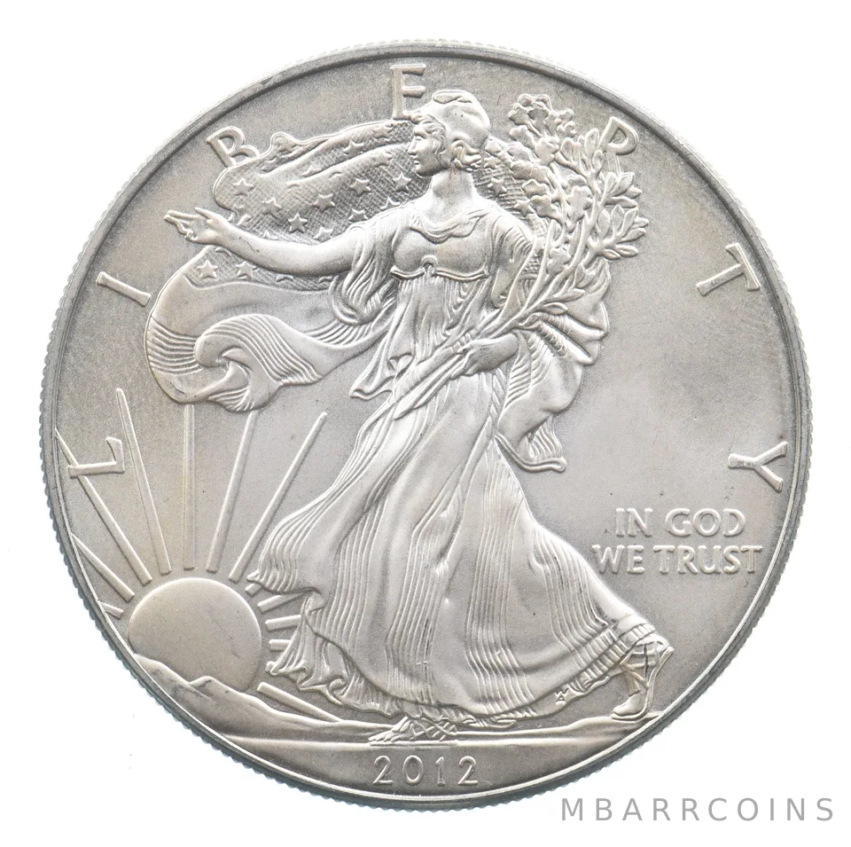 Better Date 2012 American Silver Eagle 1 Troy Oz .999 Fine Silver *638