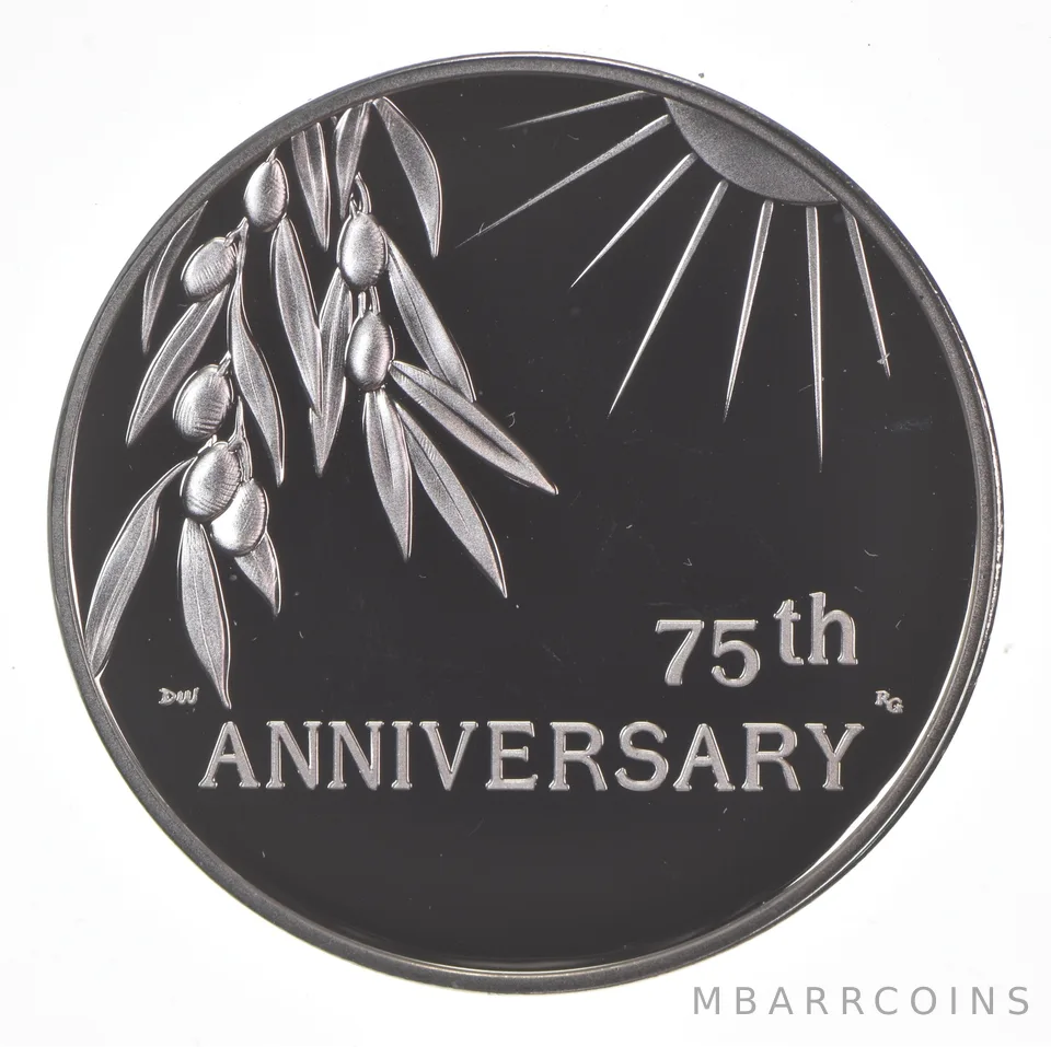 (2020) End of WWII 1945 75th Anniversary Silver Medal 1 Oz