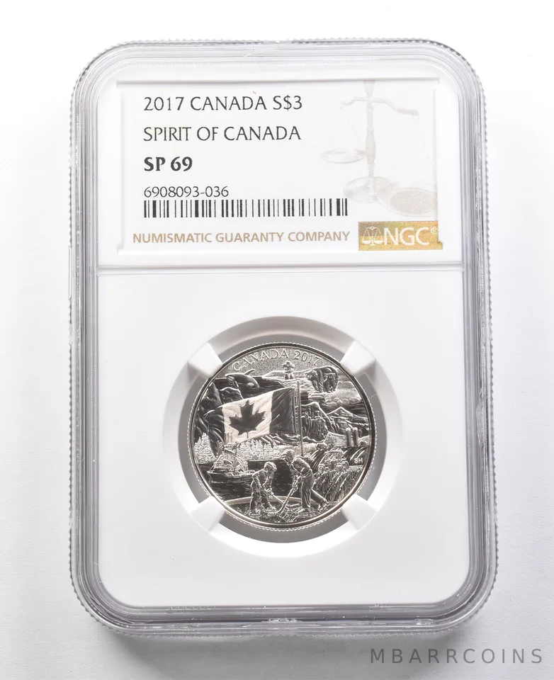 2017 Canada 3 Dollars Silver Spirit Of Canada SP69 NGC *8419
