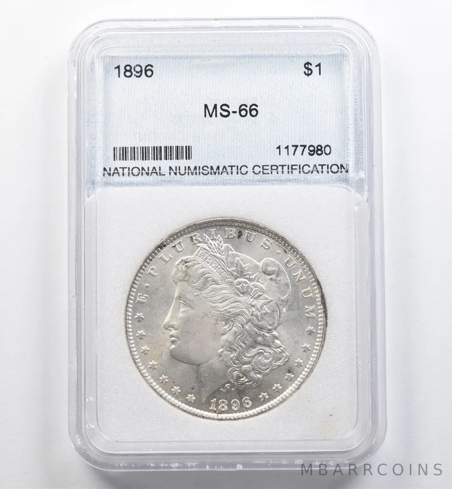 1896 Morgan Silver Dollar Unc *9065