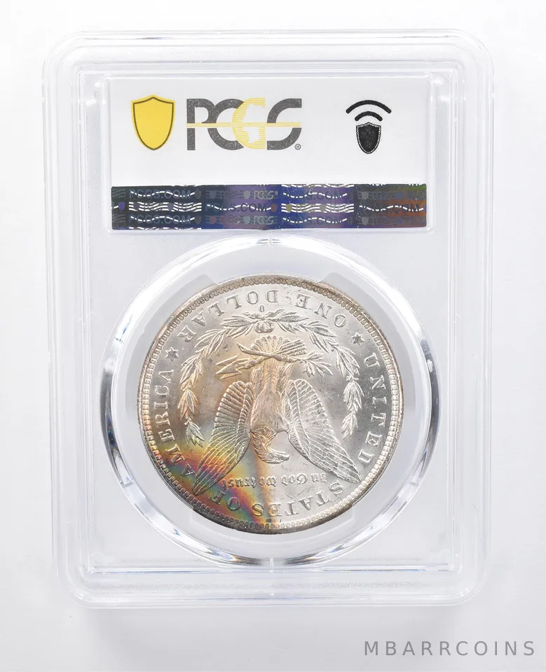 1884-O Morgan Silver Dollar MS64 PCGS CAC Peripheral Tone *8026