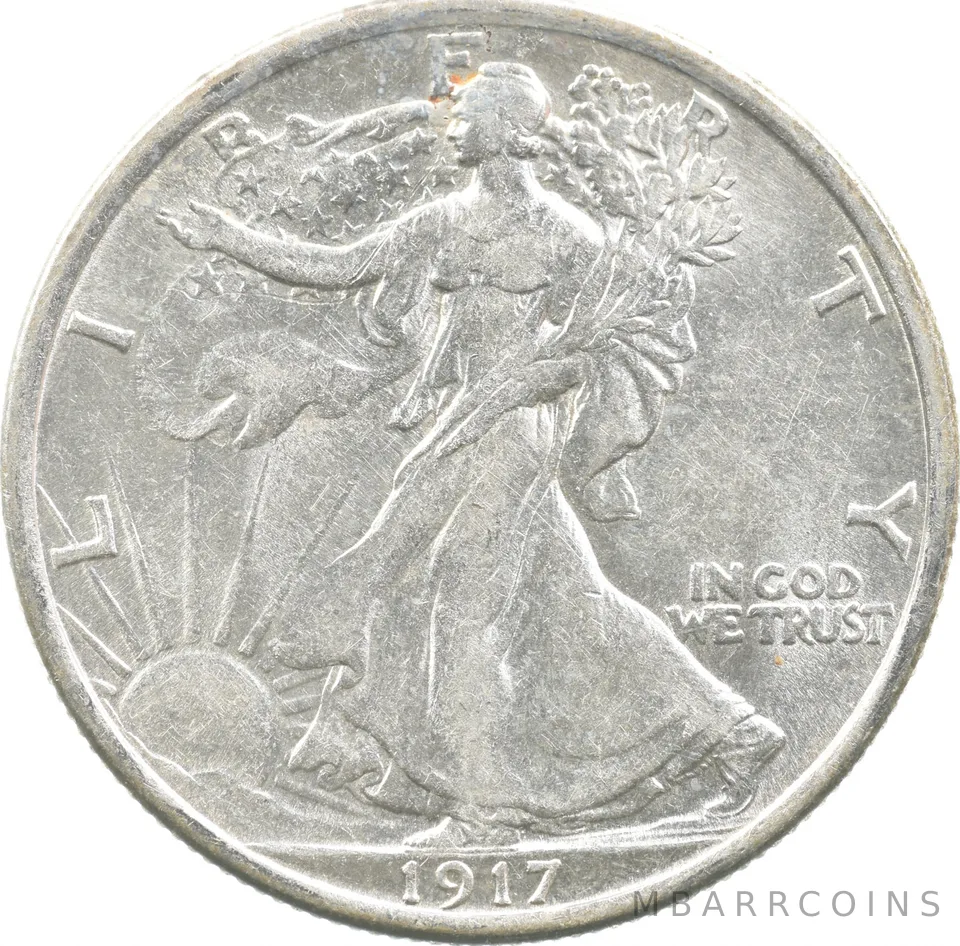 1917-D Walking Liberty Half Dollar *6235
