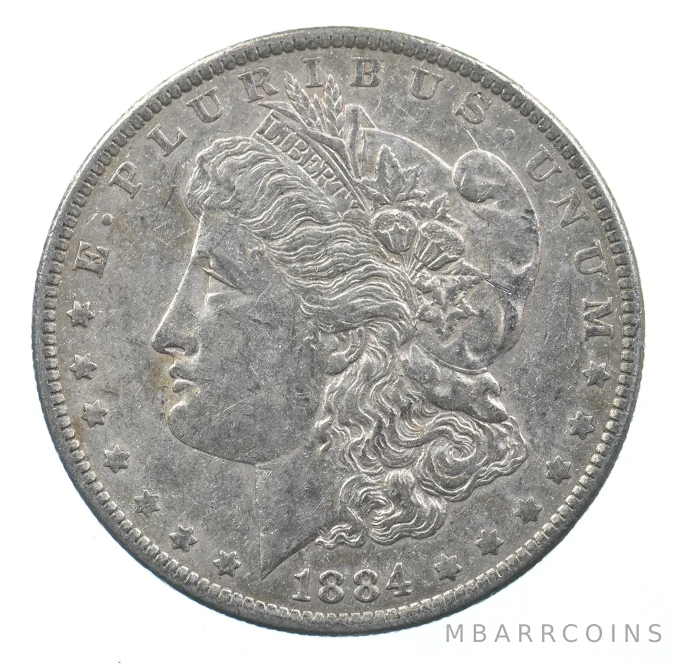 Early - 1884-O Morgan Silver Dollar - 90% US Coin *535