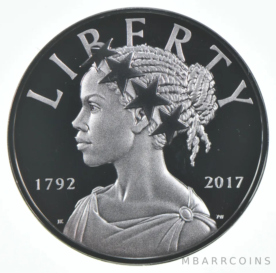 2017-P American Liberty 225TH Anniv. PROOF Silver Medal Round