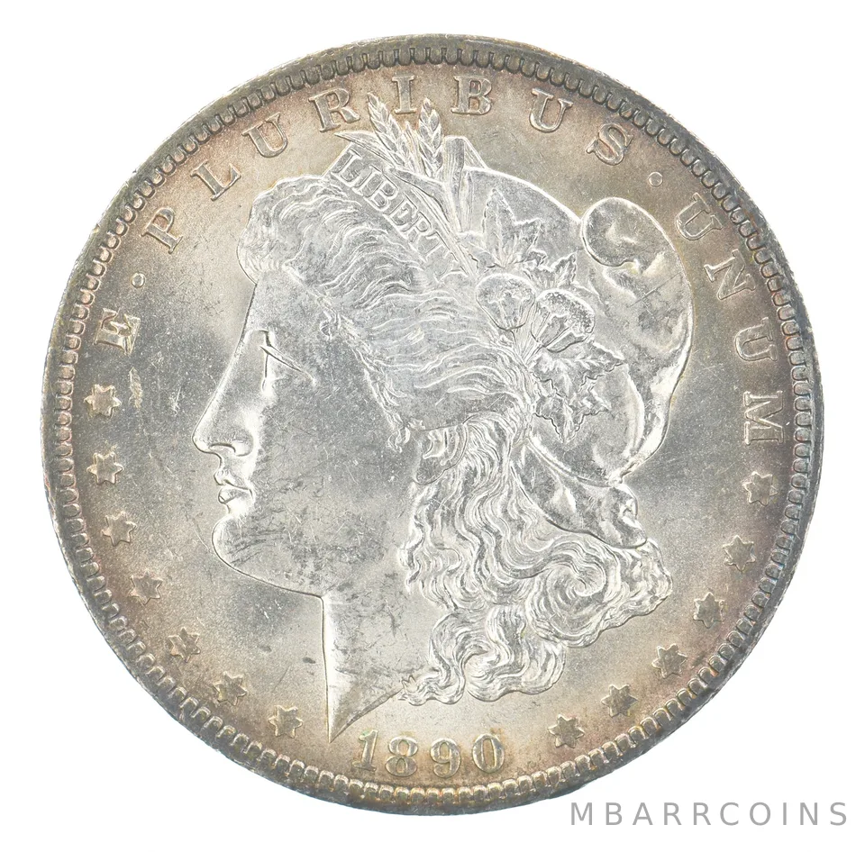 1890-O Morgan Silver Dollar Beautiful Tone *0684