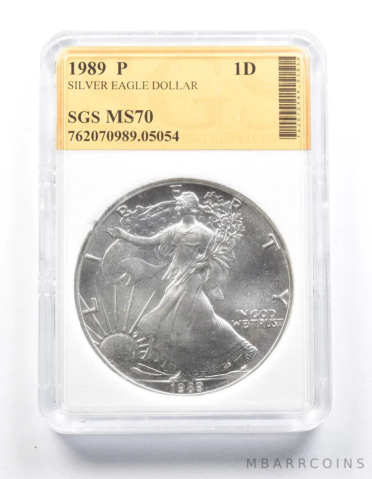 1989 American Silver Eagle *1230
