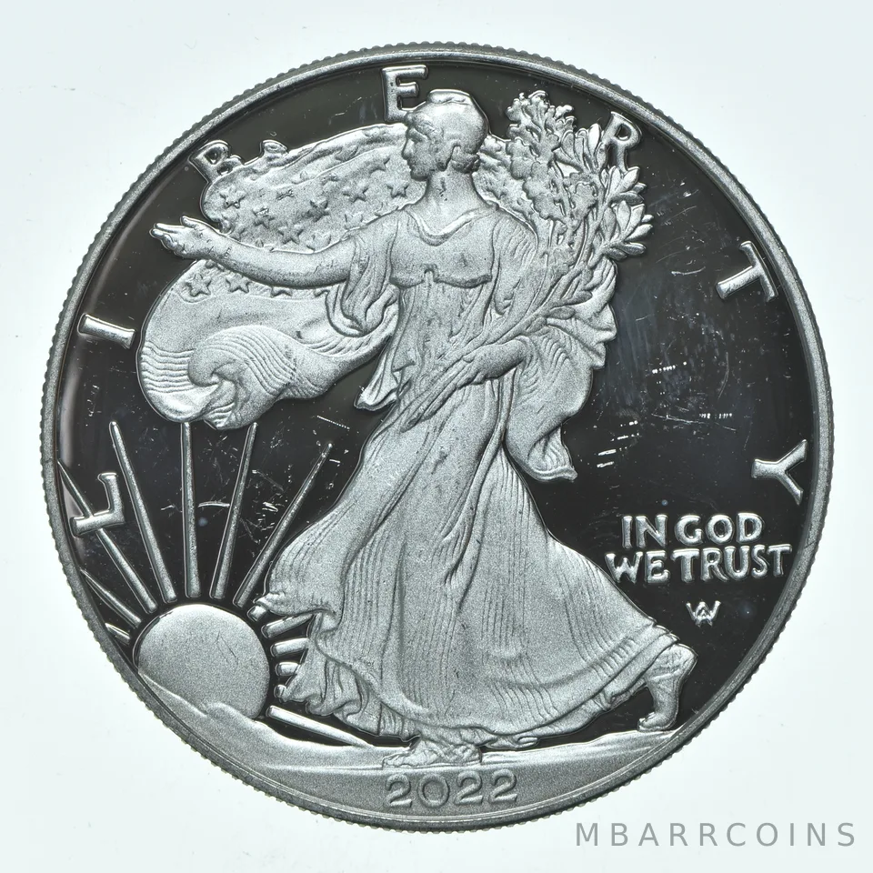 2022-W American Silver Eagle Proof Coin 1 Oz