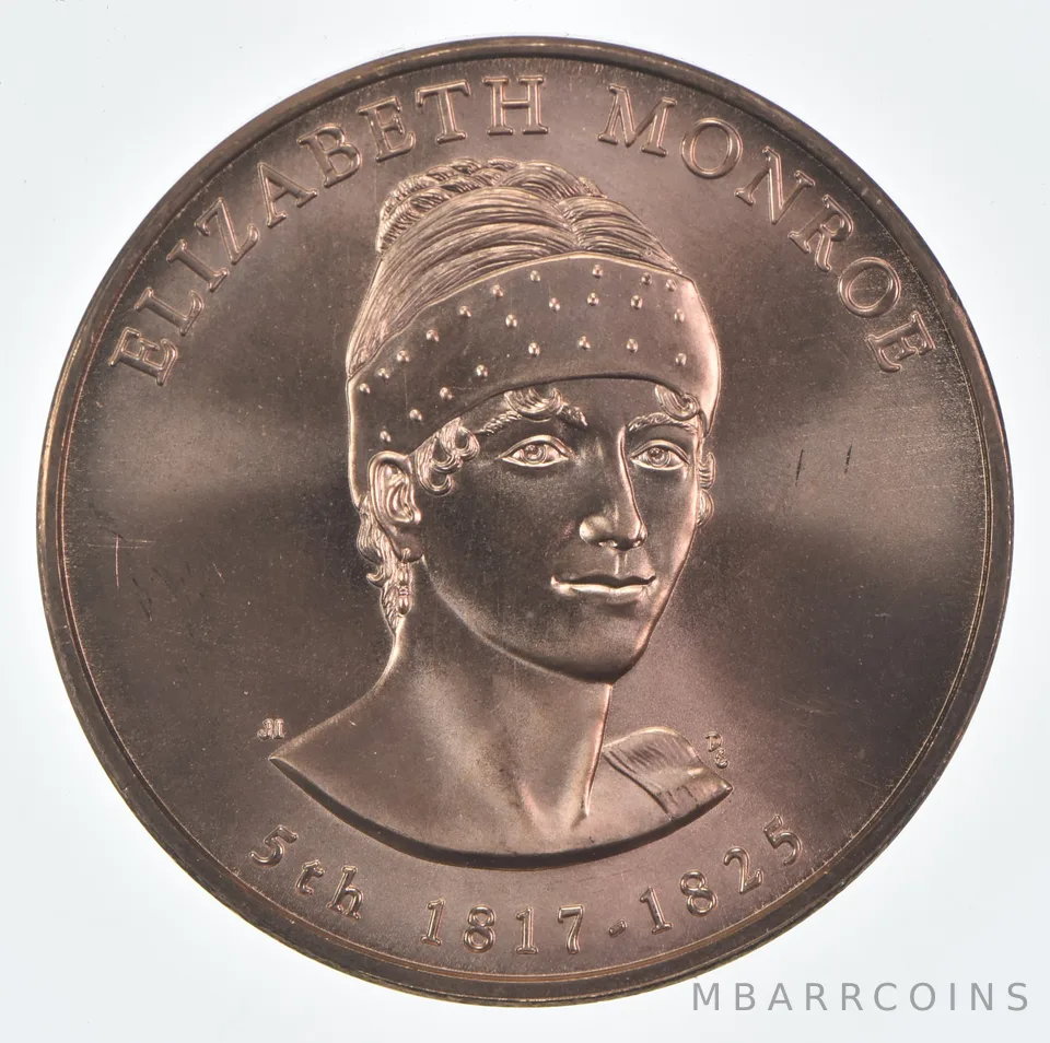 2008 Elizabeth Monroe Bronze Medal First Spouse Series