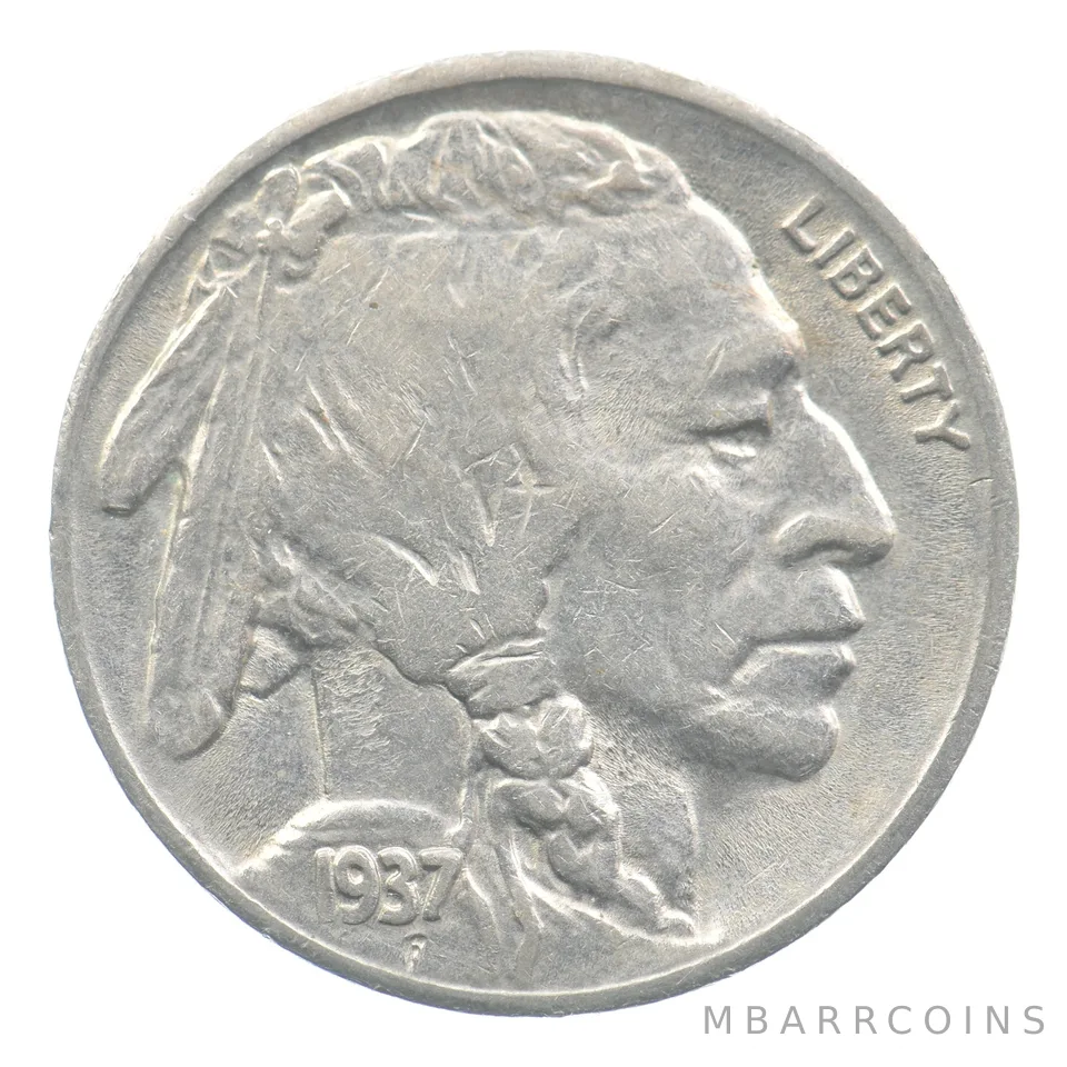 1937-S Indian Head Buffalo Nickel *9215