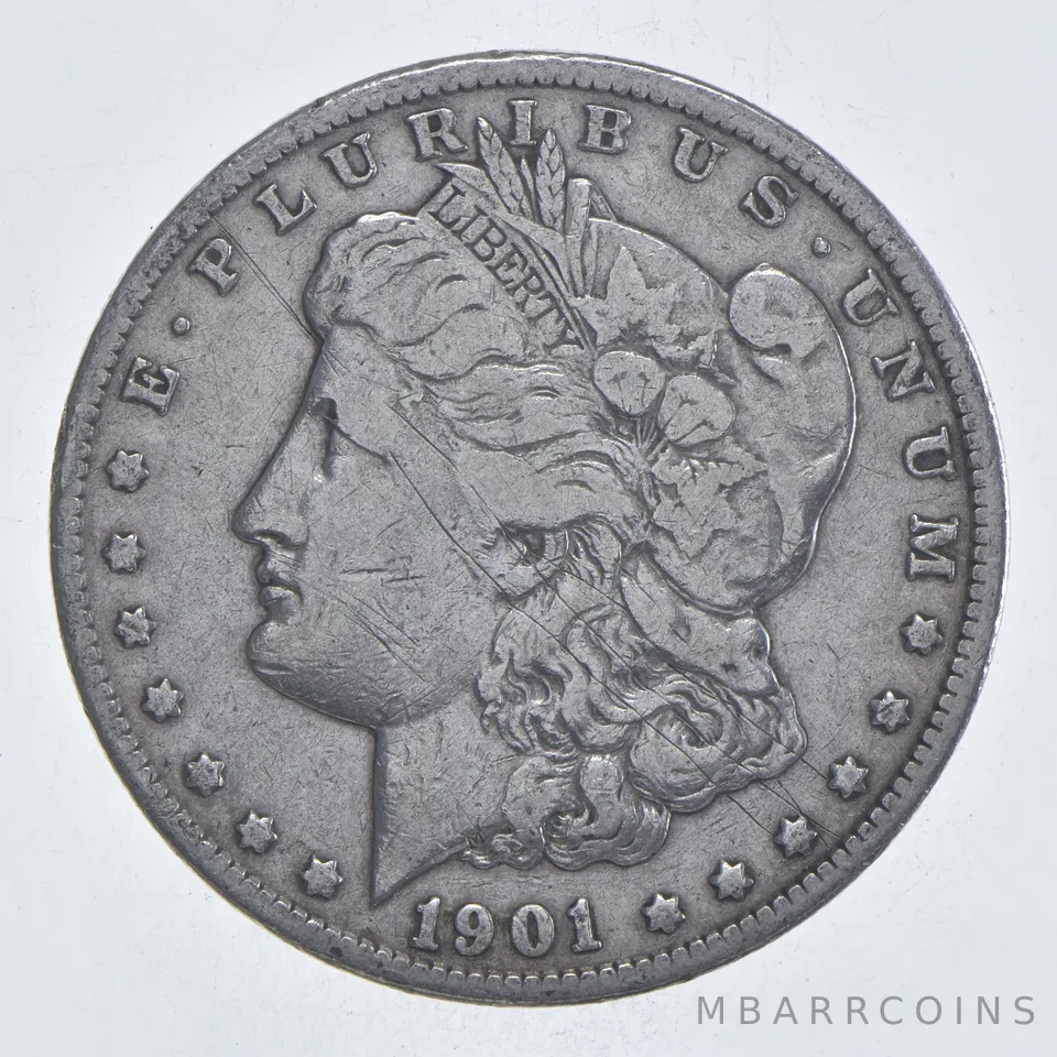 Early - 1901-O Morgan Silver Dollar - 90% US Coin *165