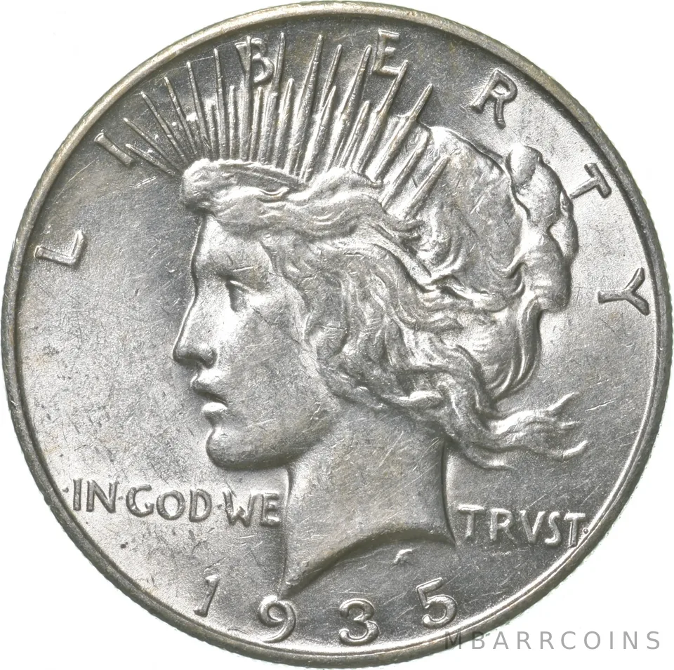 1935-S Peace Silver Dollar *3193