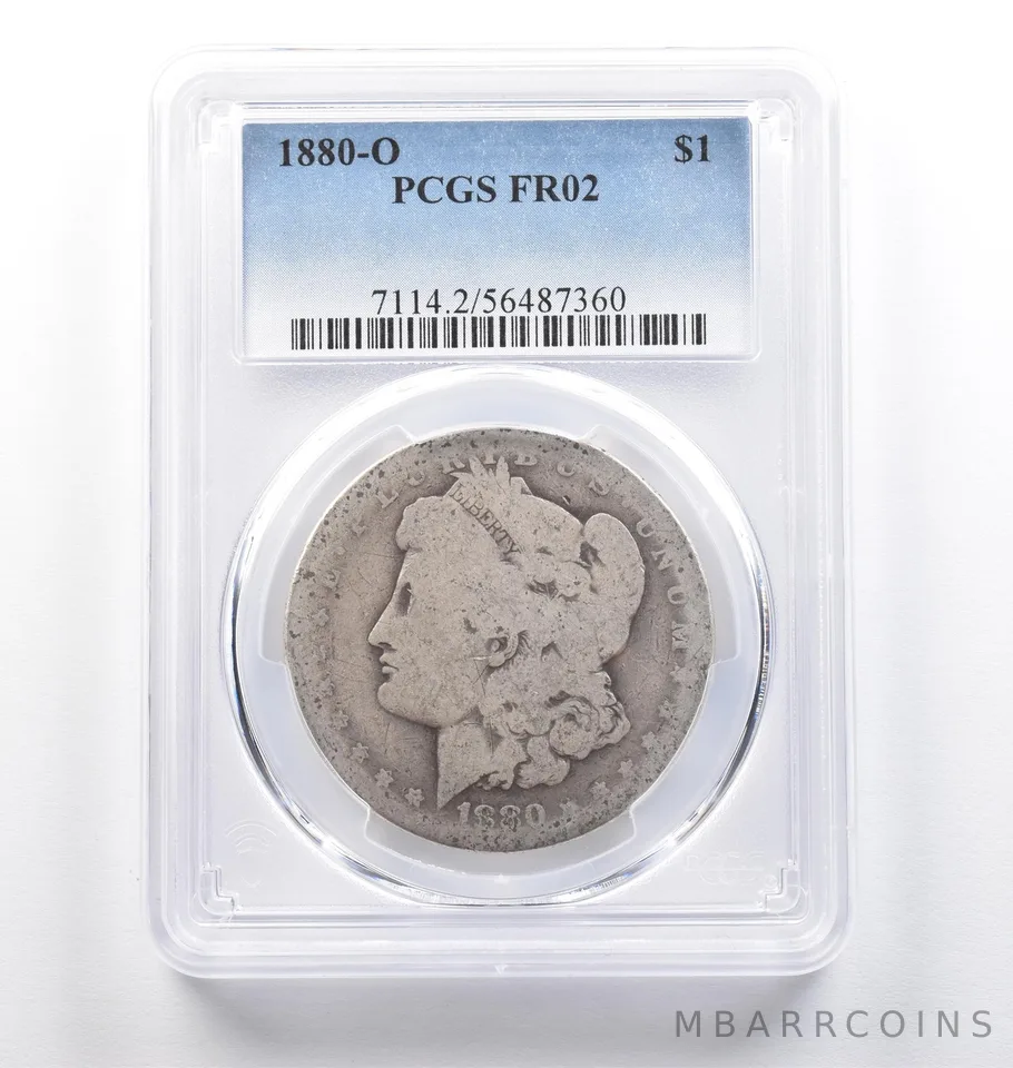 1880-O Morgan Silver Dollar FR02 PCGS Lowball