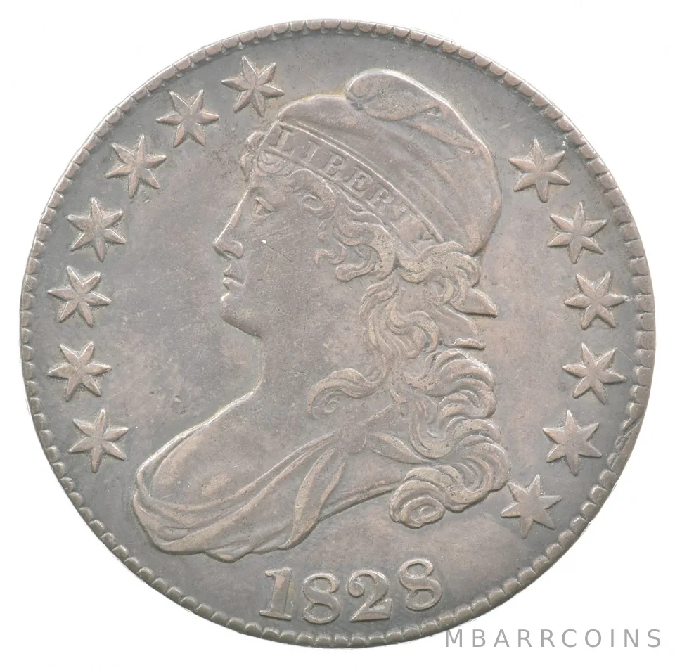 1828 Capped Bust Half Dollar 110 *8830
