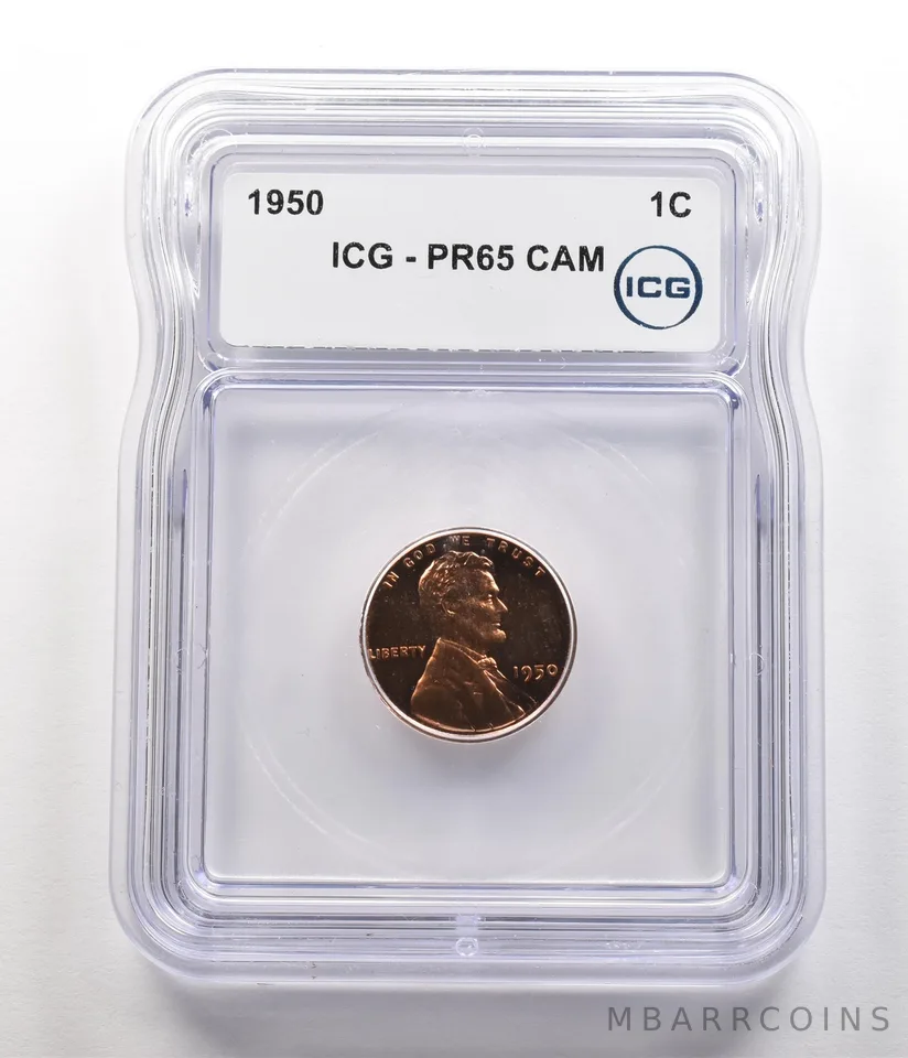 1950 Lincoln Wheat Cent PR65 CAM ICG *6766