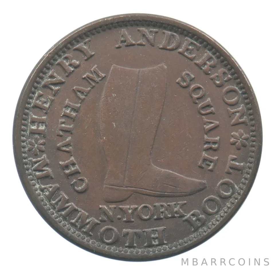 Henry Anderson Mammoth Boot - Chatham Square NY Hard Times *5008