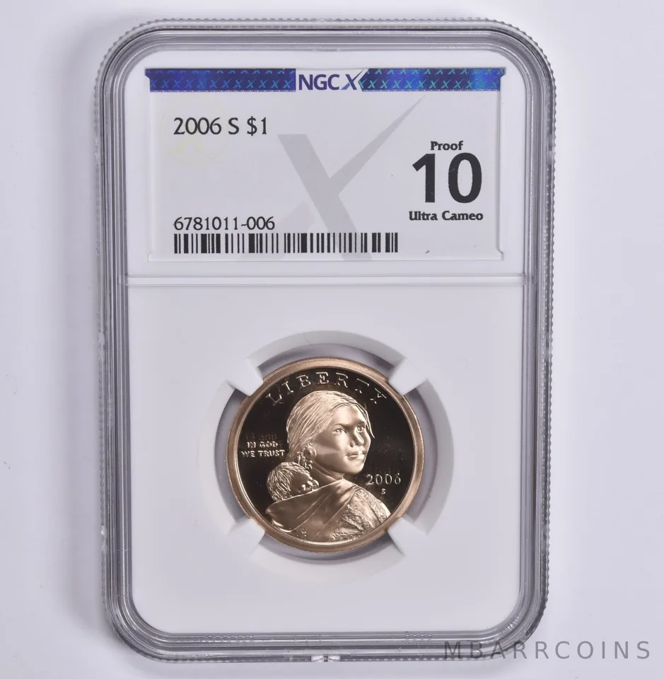 2006-S Sacagawea $1 Proof 10 UCAM NGC X NGCX
