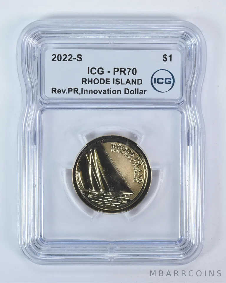 2022-S Innovation $1 Reliance Yacht RI Reverse PR70 ICG