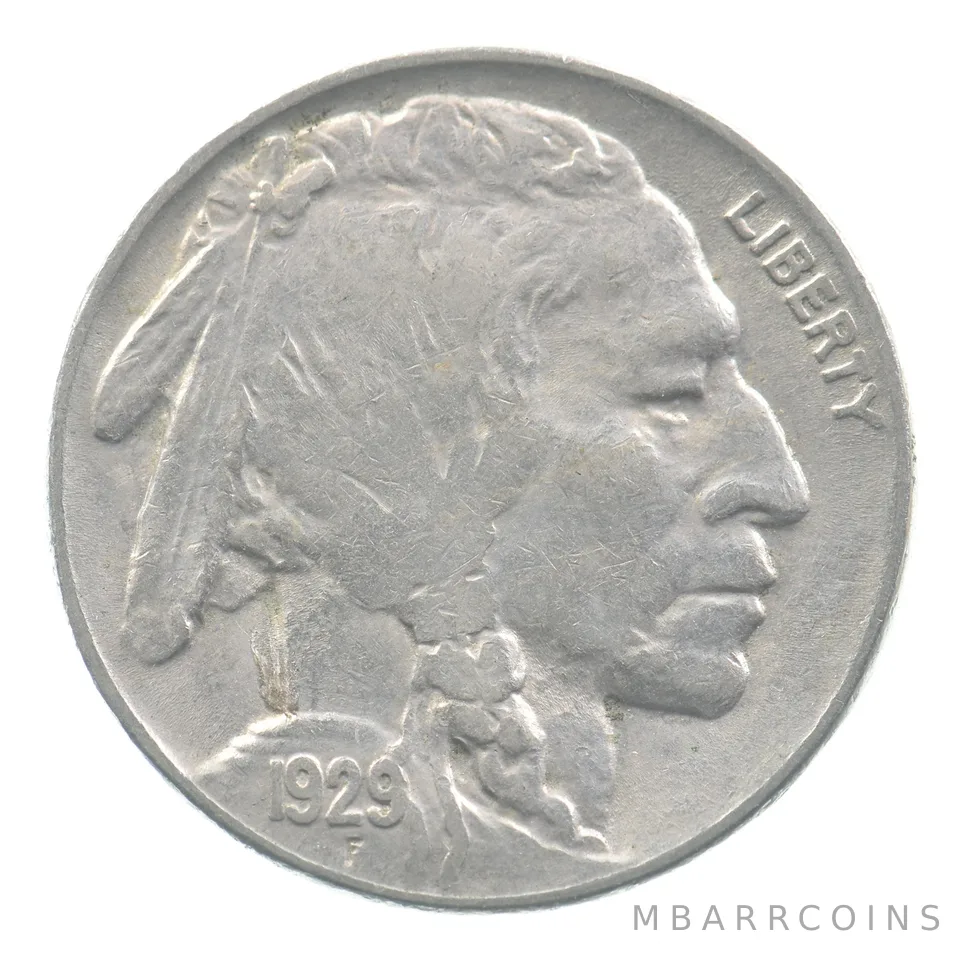 1929 Indian Head Buffalo Nickel *4781