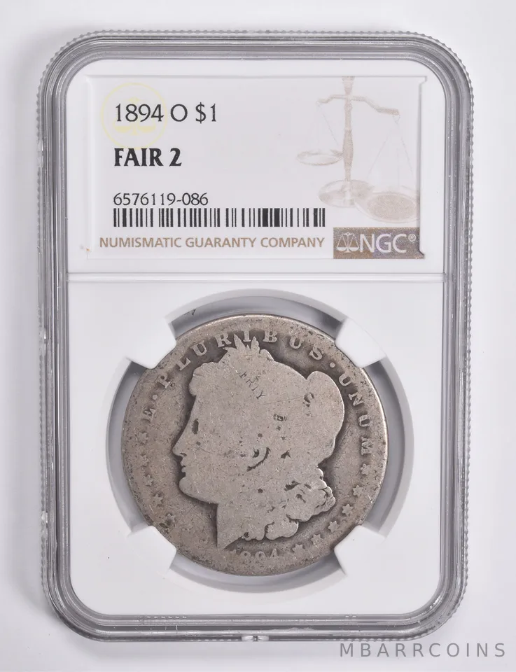 FAIR 2 1894-O Morgan Silver Dollar NGC Lowball Low Ball a4572