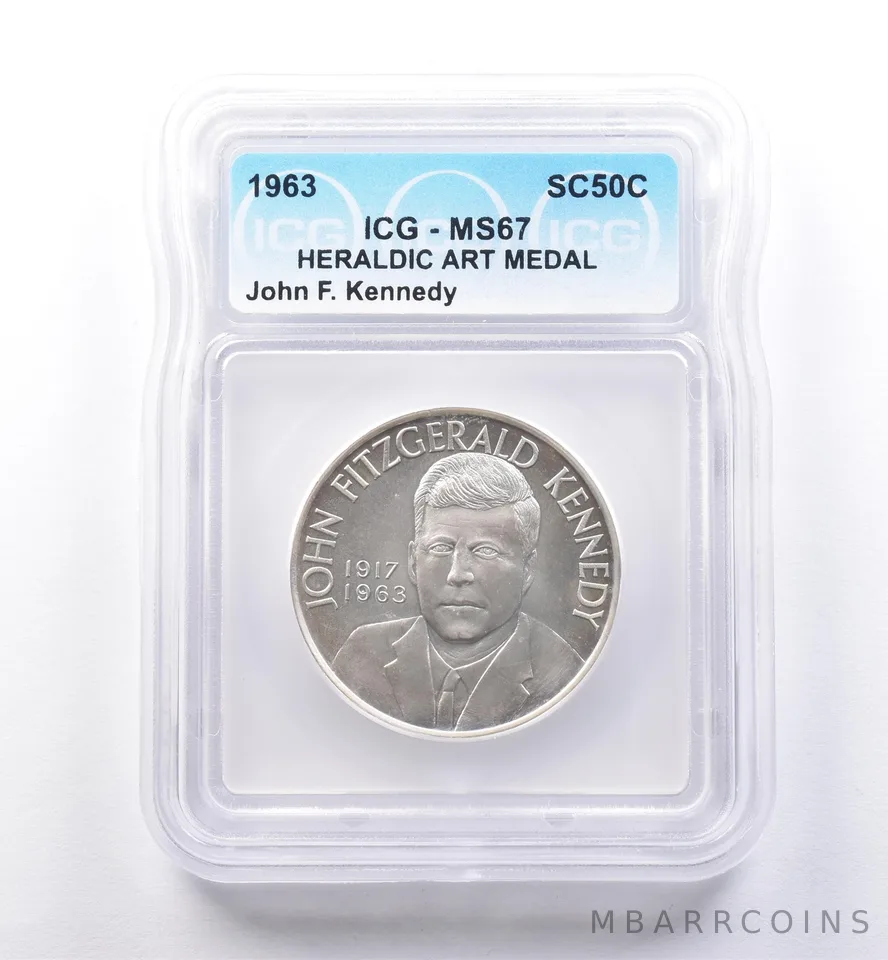 1963 So Called Half Dollar John F Kennedy MS67 ICG *8527