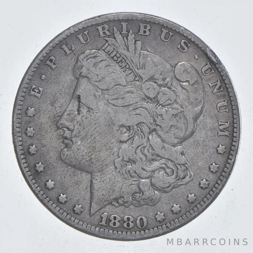 Early - 1880-O Morgan Silver Dollar - 90% US Coin *884