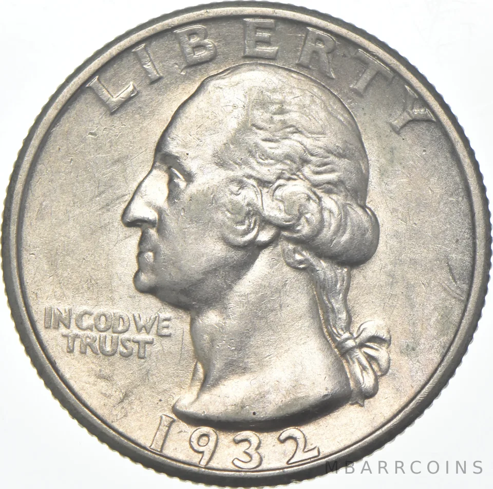 1932-S Washington Quarter a7854