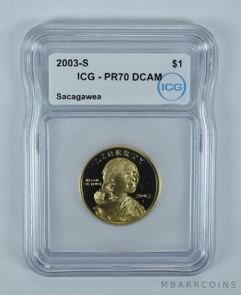 2003-S Sacagawea $1 PR70 DCAM ICG