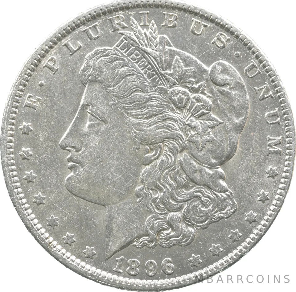 1896-O Morgan Silver Dollar a8716