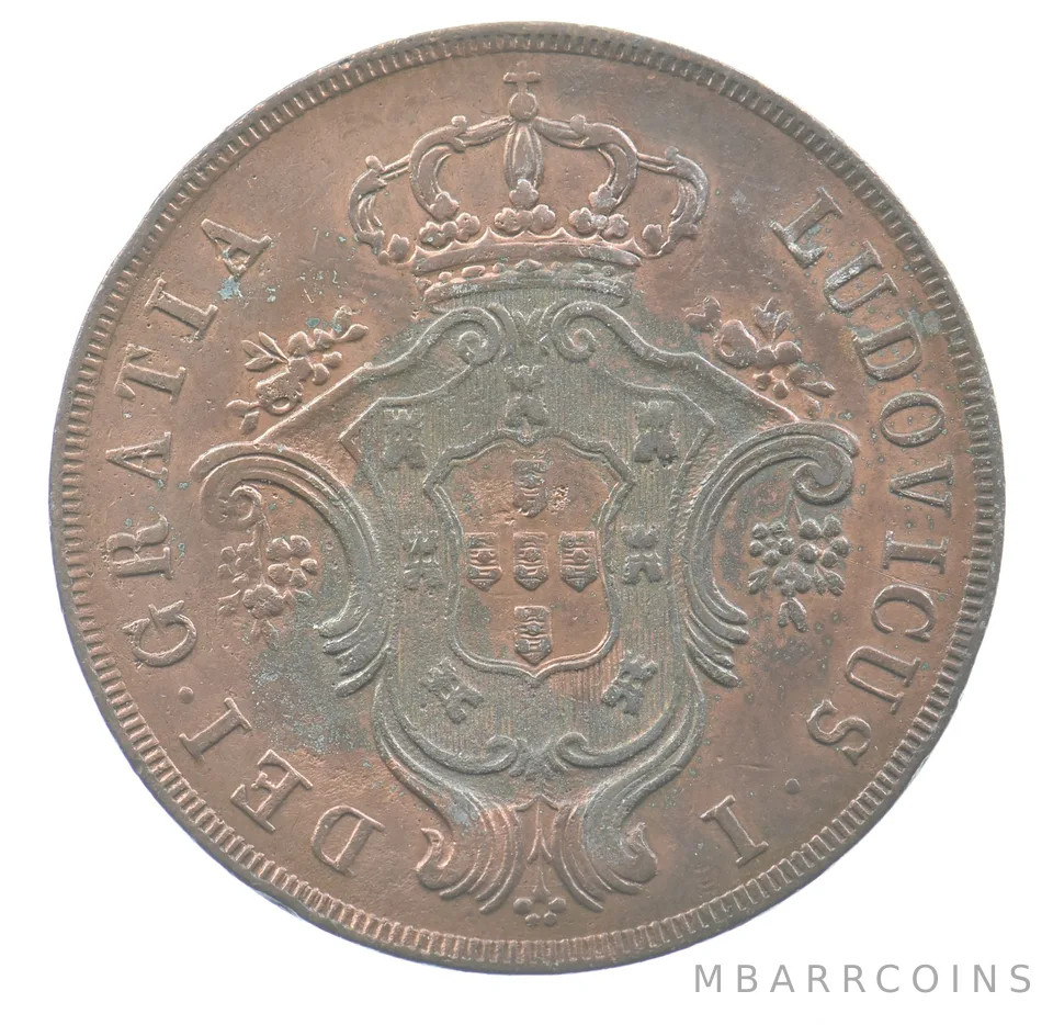 1865 Portugal 20 Reis *0036