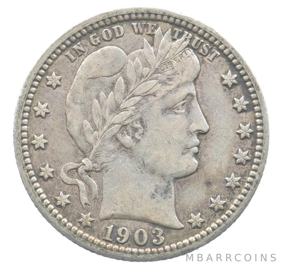 1903 Barber Quarter *5095