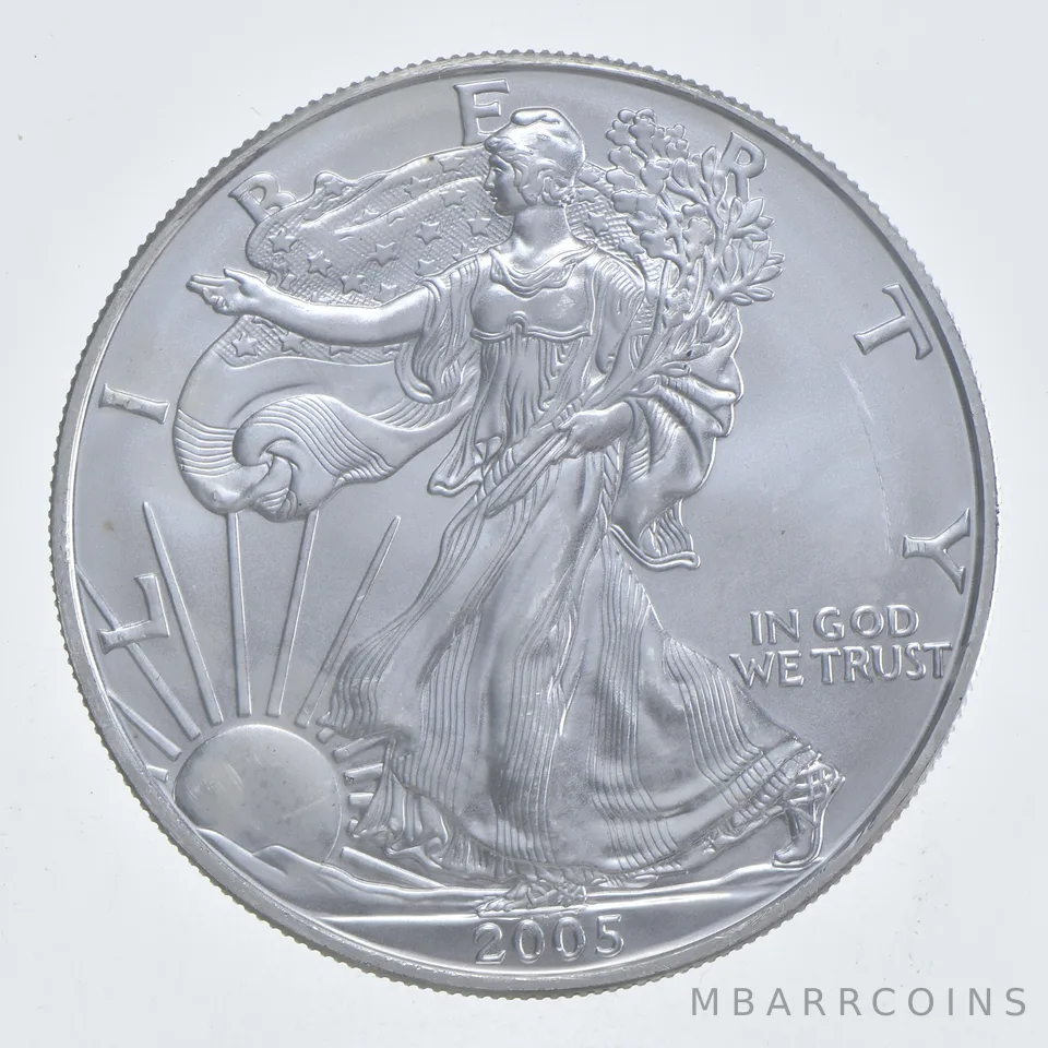 Better Date 2005 American Silver Eagle 1 Troy Oz .999 Fine Silver *731