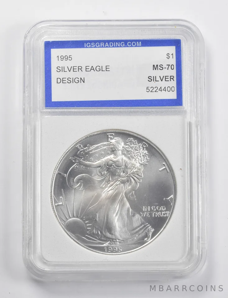 1995 American Silver Eagle a5263