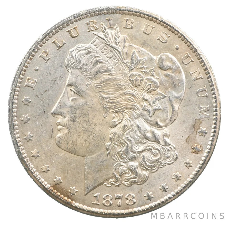 1878-CC Morgan Silver Dollar a4841
