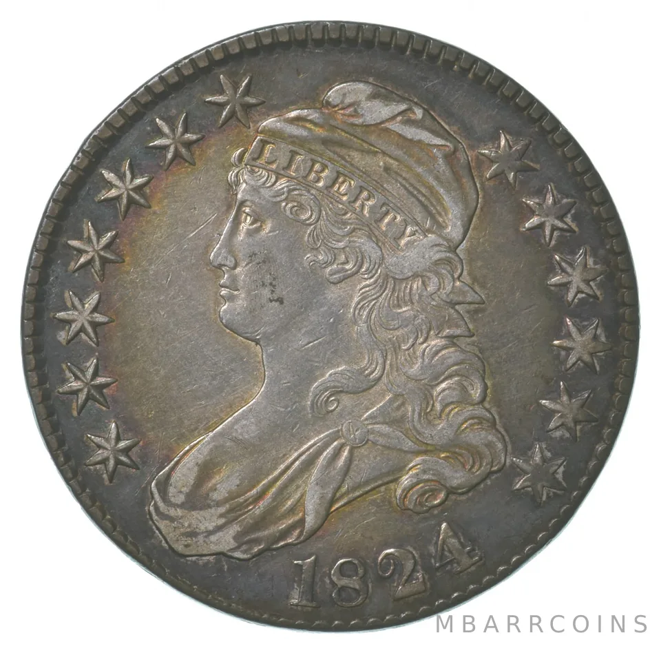 1824 Capped Bust Half Dollar *6424