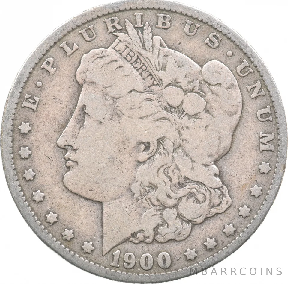 1900-O/CC Morgan Silver Dollar O Over CC *5834