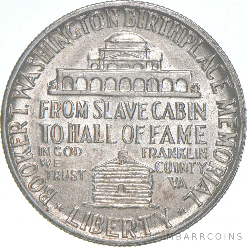AU 1946 Booker T Washington Memorial Commemorative Half Dollar