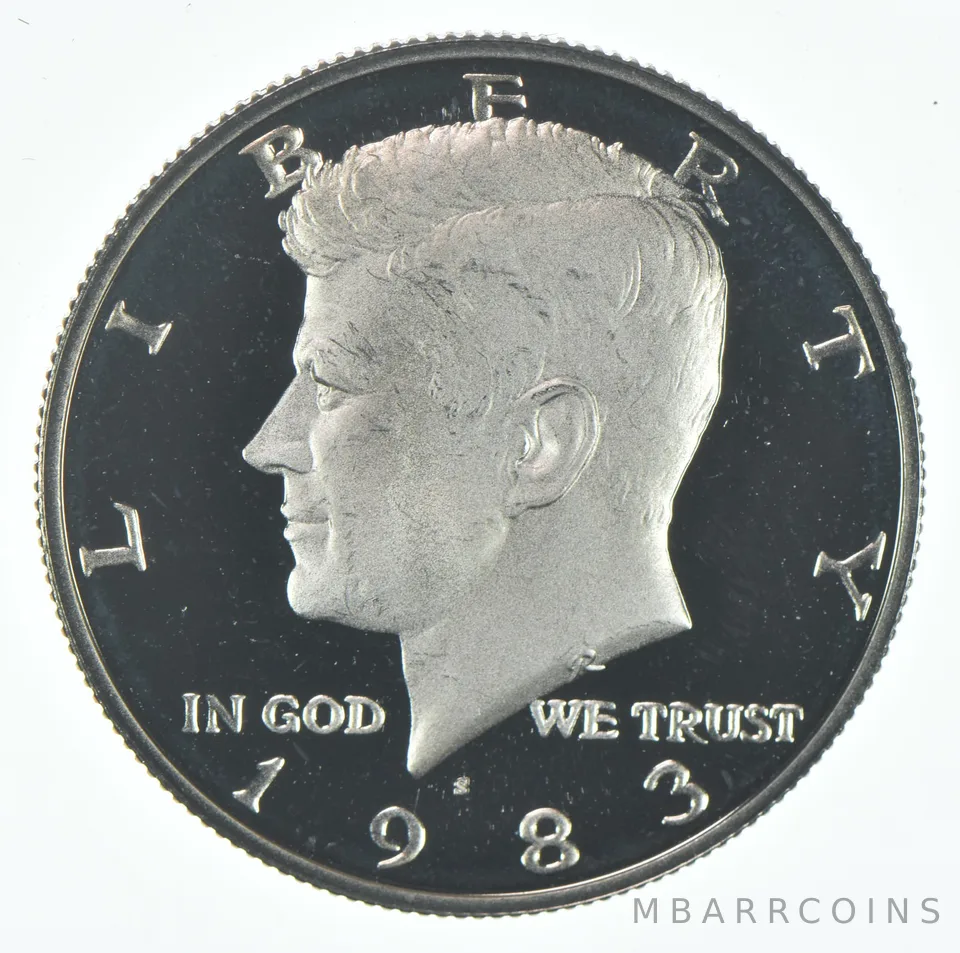 1983-S Kennedy Half Dollar CLAD Proof