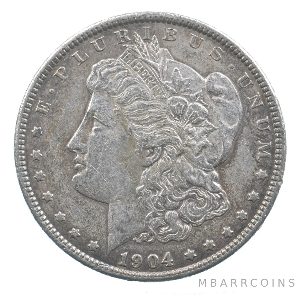 Early - 1904 Morgan Silver Dollar - 90% US Coin *734