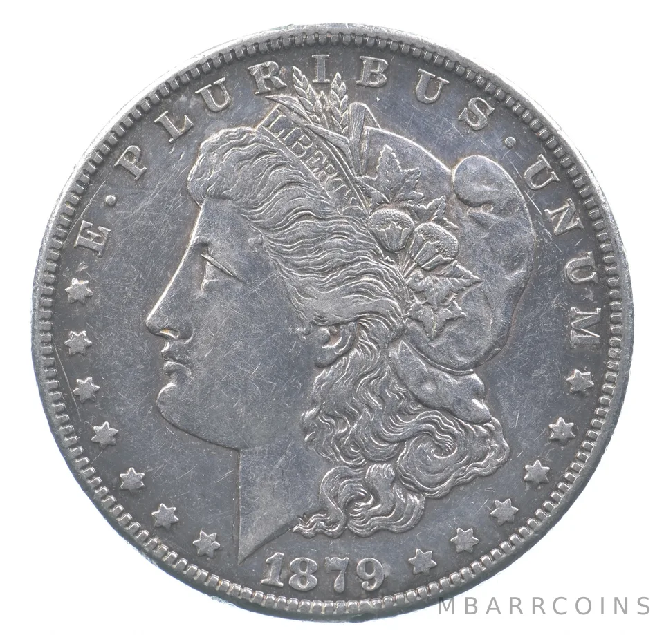1879-S Morgan Silver Dollar Reverse Of 78 a8552
