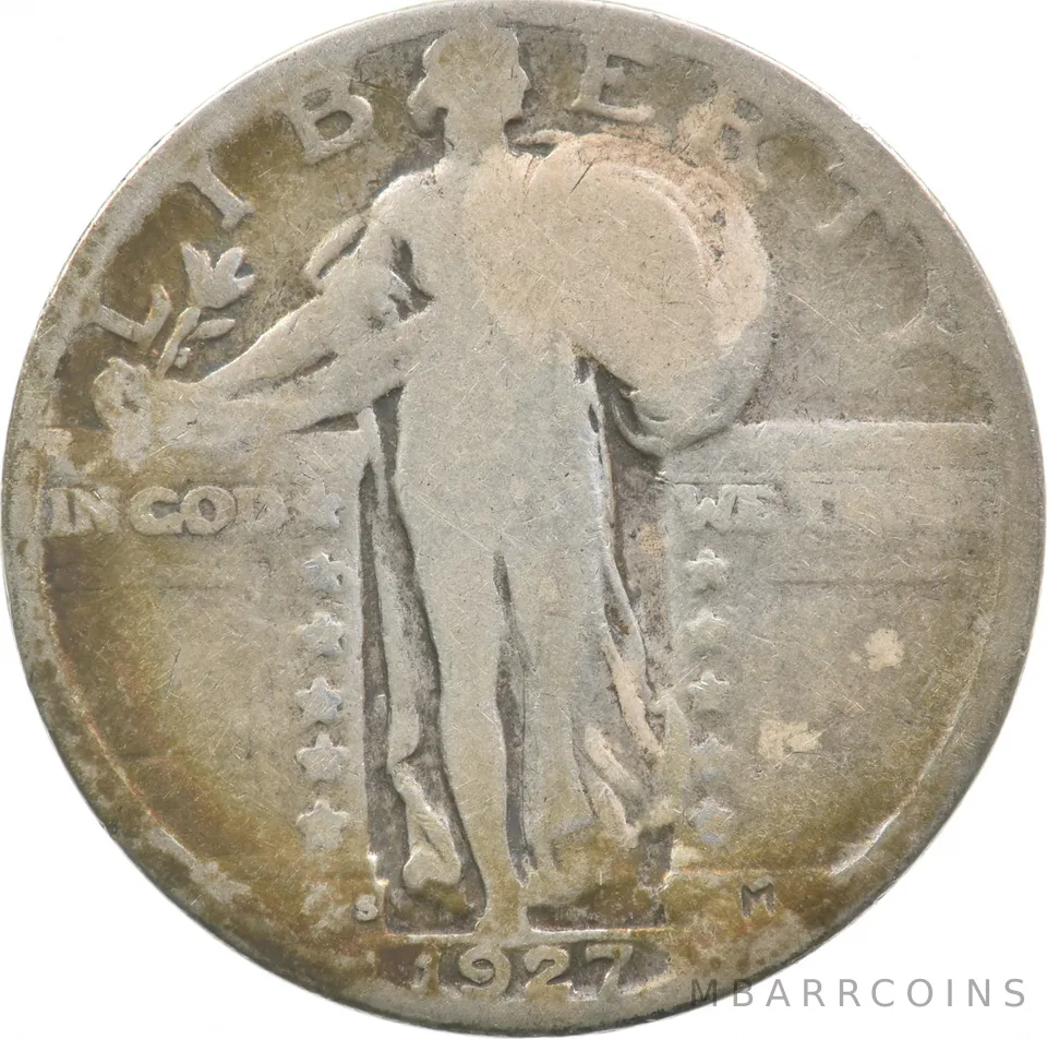 1927-S Standing Liberty Quarter a9300