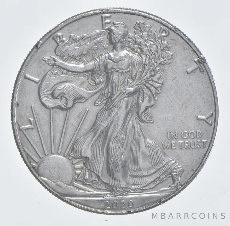 Better Date 2020 American Silver Eagle 1 Troy Oz .999 Fine Silver *492