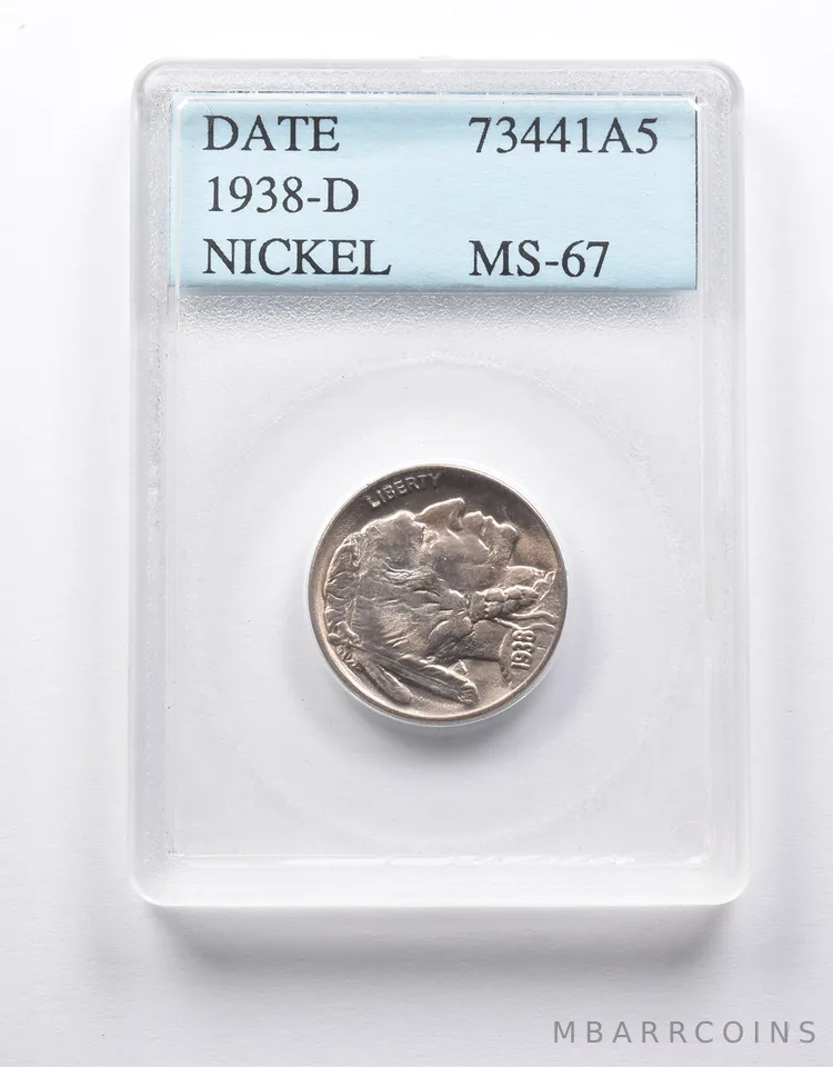 1938-D Indian Head Buffalo Nickel *8551