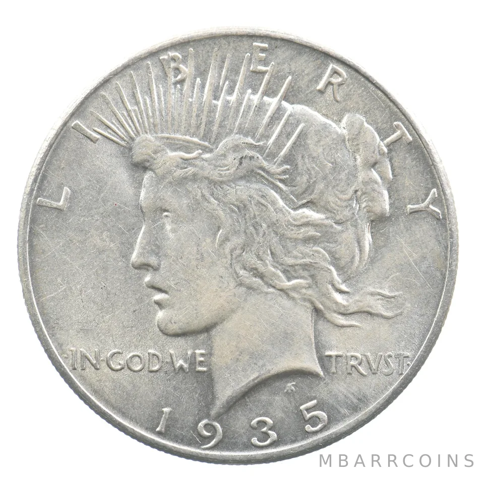 1935 Peace Silver Dollar *7678