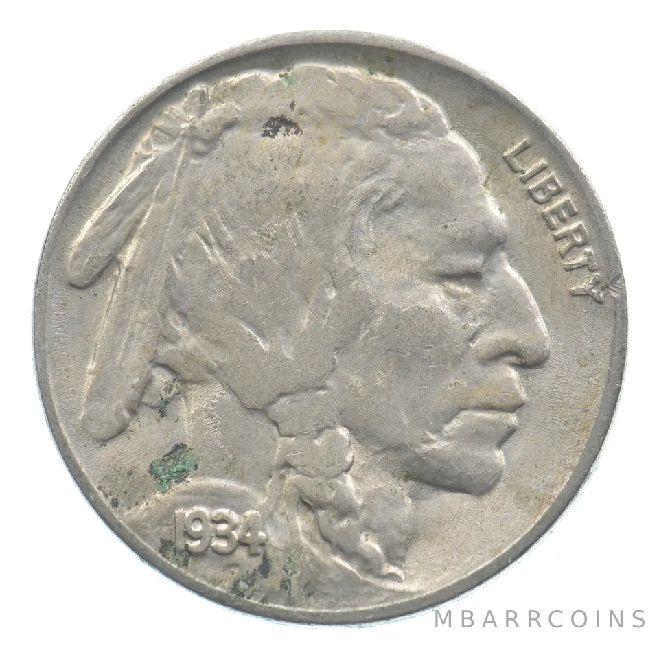 1934 Indian Head Buffalo Nickel *9094