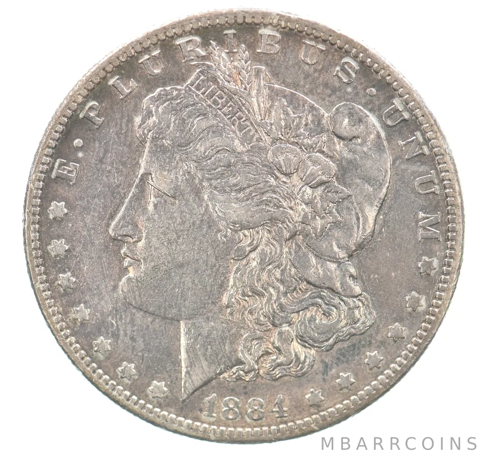 1884-S Morgan Silver Dollar Nice Tone *2826