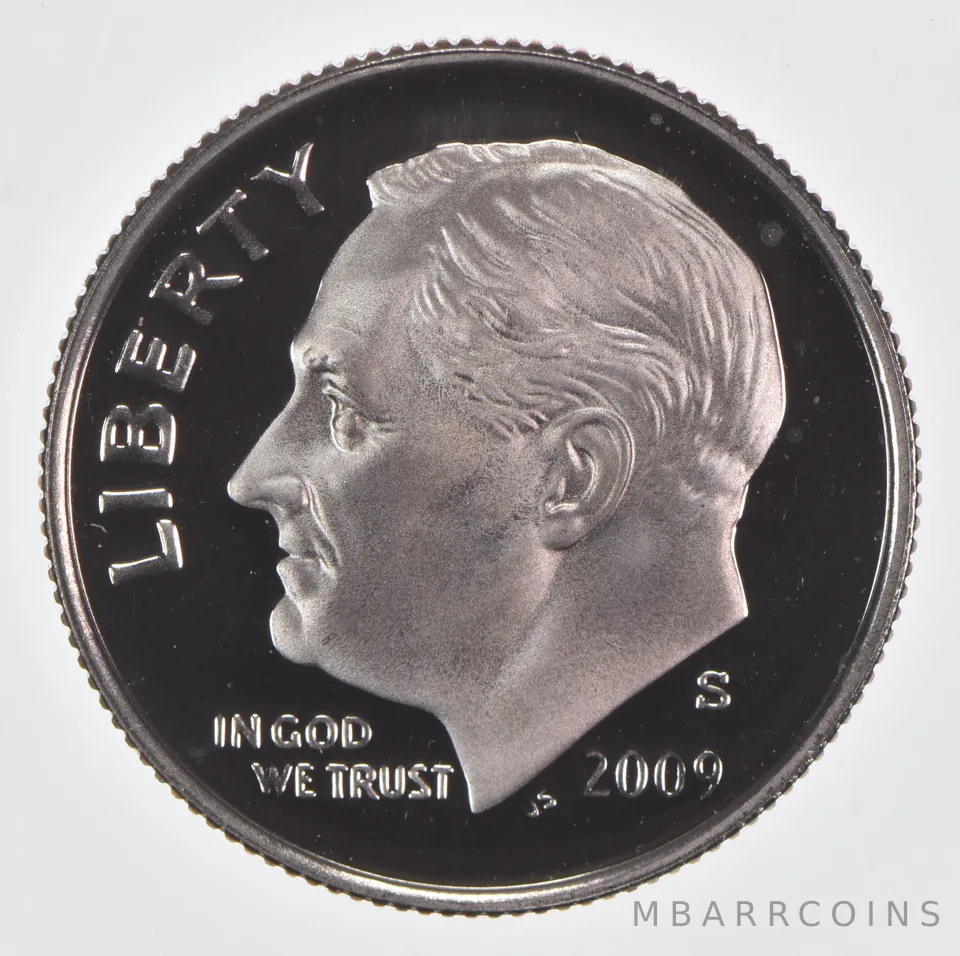 2009-S Roosevelt Dime CLAD Proof