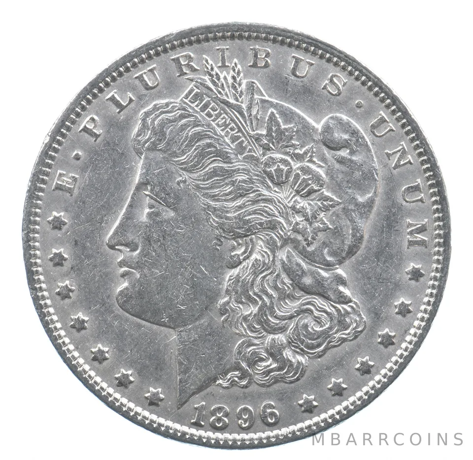 Better 1896 Morgan Silver Dollar - 90% US Coin - Nice Coin *499