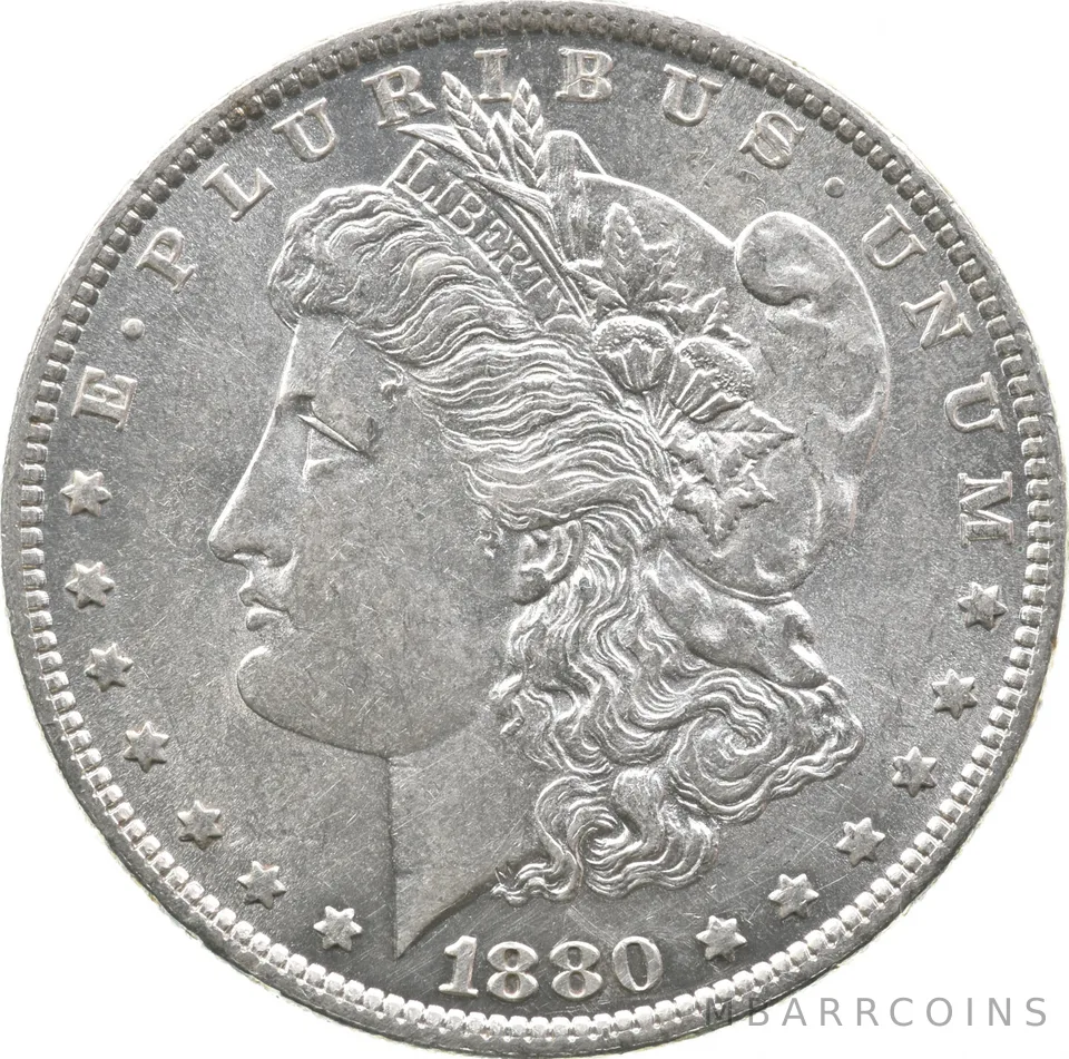 1880-O Morgan Silver Dollar a2814